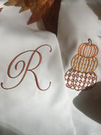 Chic Pumpkin Wreath Sash