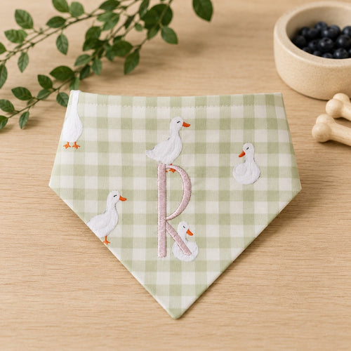 Goose Dog Scrunchie Bandana