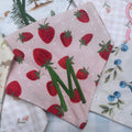 Strawberry Dog Scrunchie Bandana